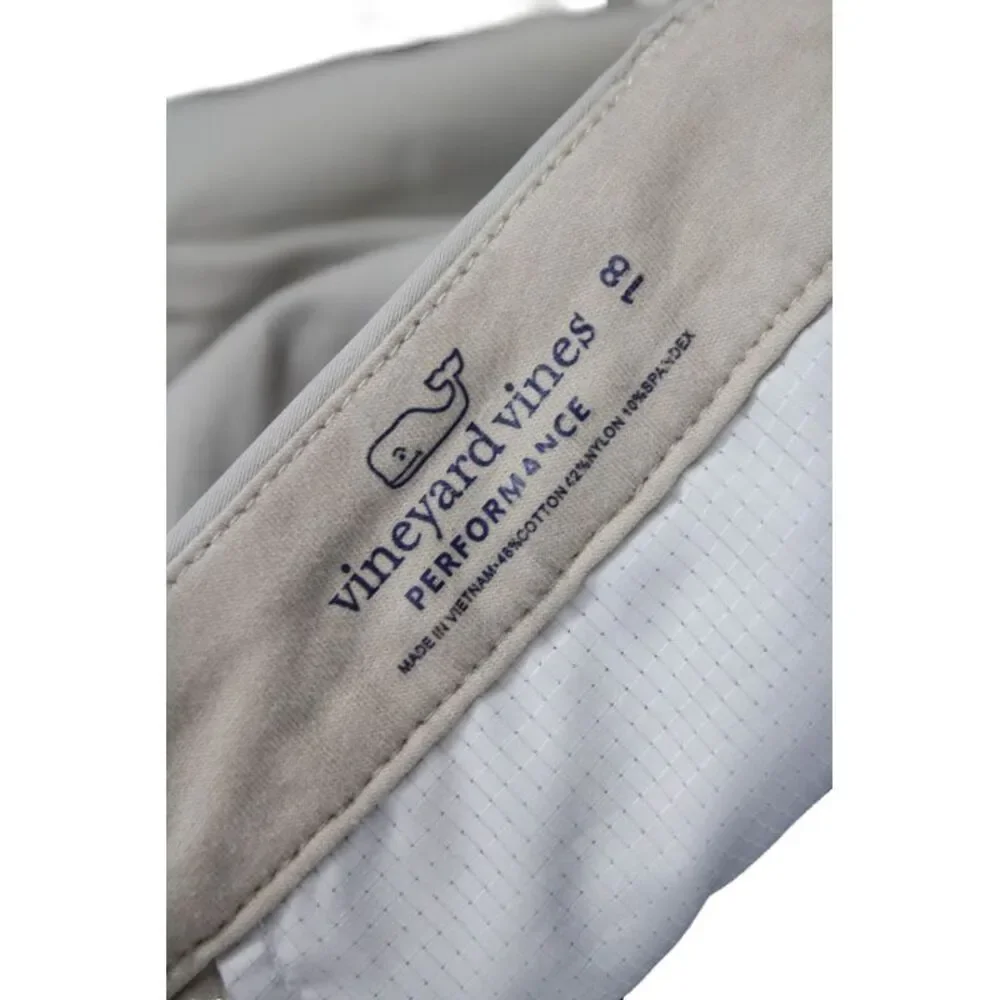Vineyard Vines Boys Flat Front Pockets Chino Pants Beige Size 18